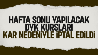 Akyazı'da 8-9 Şubat'taki DYK kursları iptal edildi