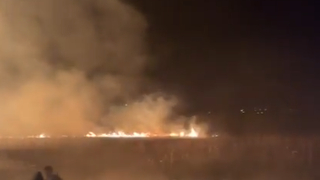 Akyazı'da arazi yangını