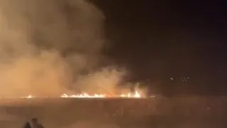 Akyazı'da arazi yangını