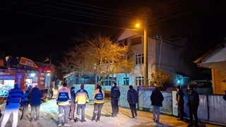 Akyazı'da baca yangını