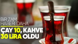 Akyazı'da çay ve kahve fiyatları zamlandı