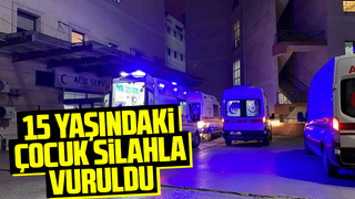 Akyazı'da çocuk silahla yaralandı