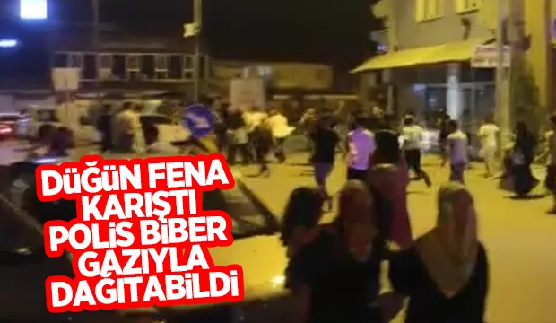 Akyazı'da düğünde kavga