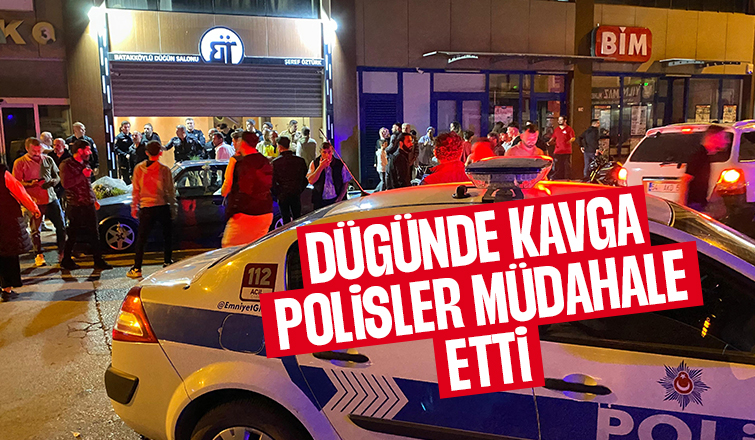 Akyazı'da düğünde kavga