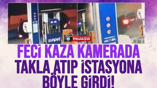 Akyazı'da faciadan dönülen anlar kamerada