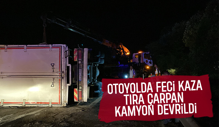 Akyazı'da feci kaza