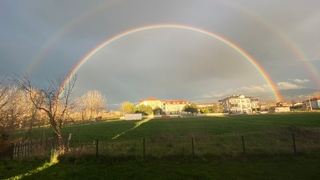 Akyazı'da gökkuşağı