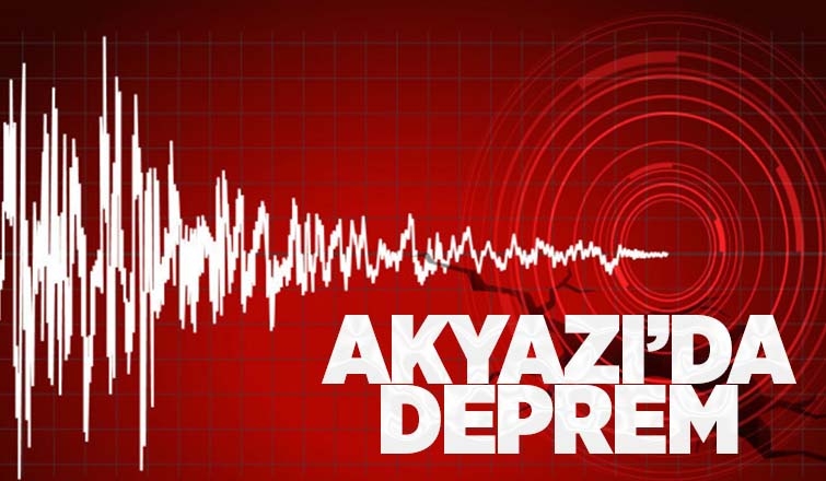 Akyazı'da hafif şiddetli deprem