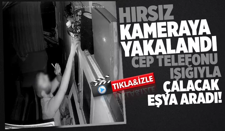 Akyazı'da hırsızlık anı kamerada