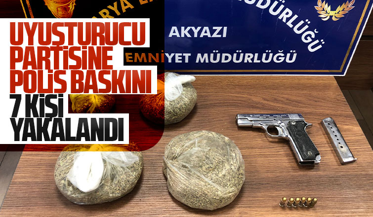Akyazı'da iki ayrı uyuşturucu operasyonu