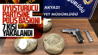 Akyazı'da iki ayrı uyuşturucu operasyonu