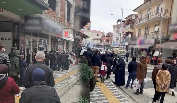 Akyazı'da ilaç kuyruğu vatandaşı isyan ettirdi