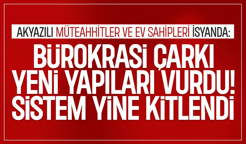 Akyazı'da İskan Krizi 