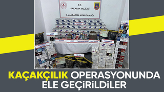 Akyazı'da kaçakçılık operasyonu