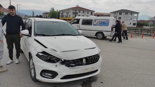 Akyazı'da kaza: 1 yaralı