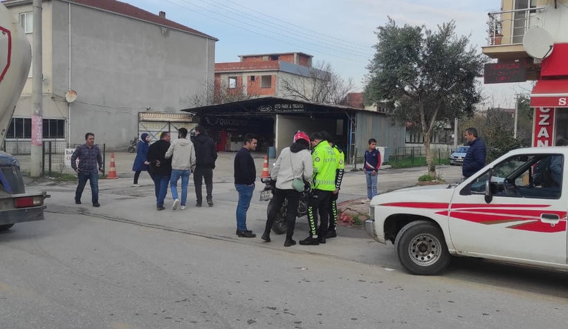 Akyazı'da kaza 1 yaralı