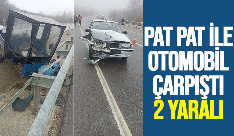 Akyazı'da kaza: 2 yaralı