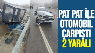 Akyazı'da kaza: 2 yaralı