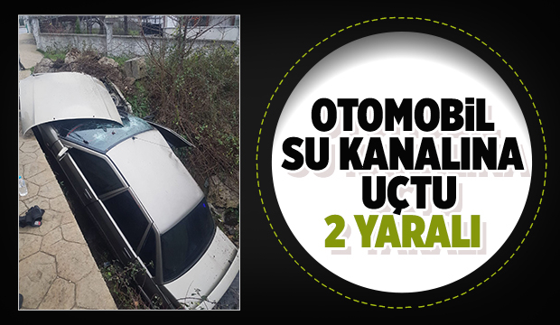 Akyazı'da kaza 2 yaralı