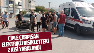 Akyazı'da kaza 2 yaralı