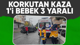 Akyazı'da kaza: 3 yaralı