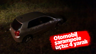 Akyazı'da kaza: 4 yaralı