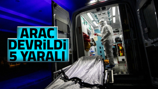 Akyazı'da kaza: 5 yaralı