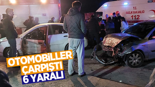 Akyazı'da kaza: 6 yaralı