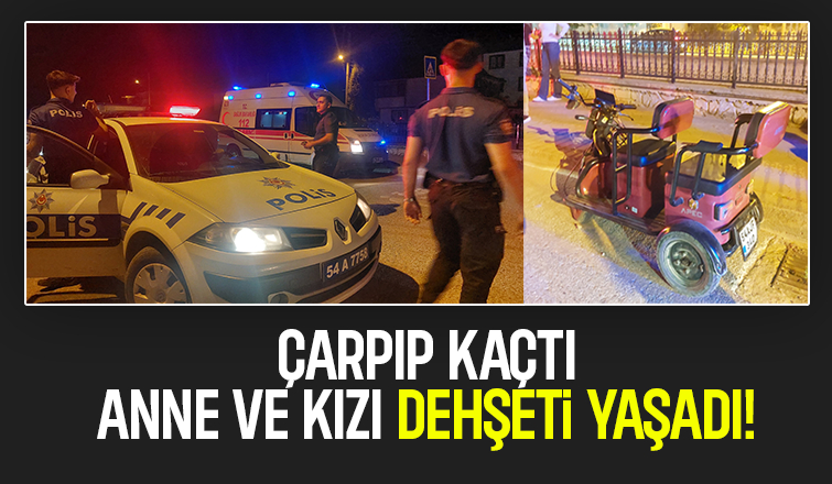 Akyazı'da kaza: Anne ve kızı yaralandı