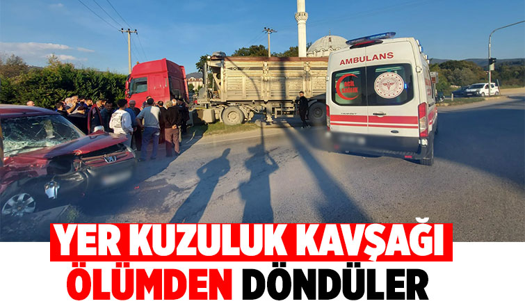 Akyazı'da kaza: İki yaralı