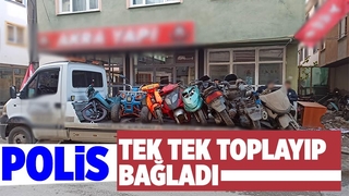 Akyazı'da motosiklet denetimi