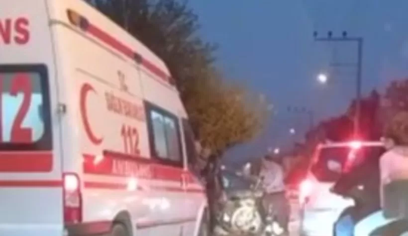 Akyazı'da motosiklet kazası: 1 yaralı