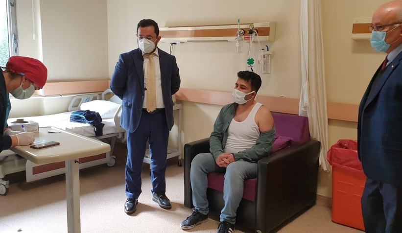 Akyazı'da öğretmenlerin aşılanmasına başlandı