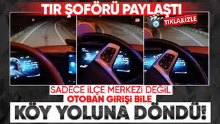 Akyazı da otoban girişi bakımsızlıktan köstebek yuvasına döndü