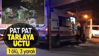 Akyazı'da pat pat kazası: 1 ölü, 3 yaralı