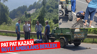 Akyazı'da pat pat kazası