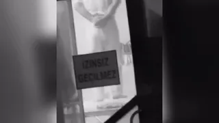 Akyazı'da skandal görüntü; Ayakları ile hamur yoğurdu