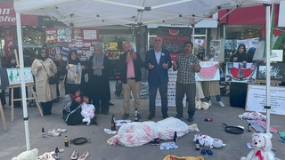 Akyazı'da STK'lardan Gazze nöbeti