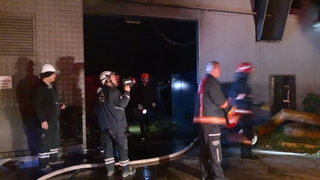 Akyazı'da tekstil fabrikasında yangın