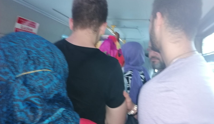 Akyazı'da tepki çeken görüntü, 'Balık istifi yolculuk'