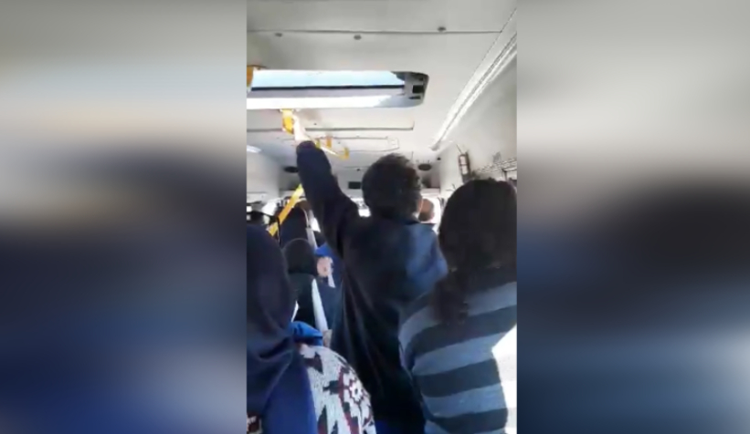 Akyazı'da tepki çeken görüntü