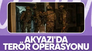 Akyazı'da terör örgütü üyesine operasyon