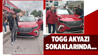 Akyazı'da Togg yoğun ilgi ile karşılandı