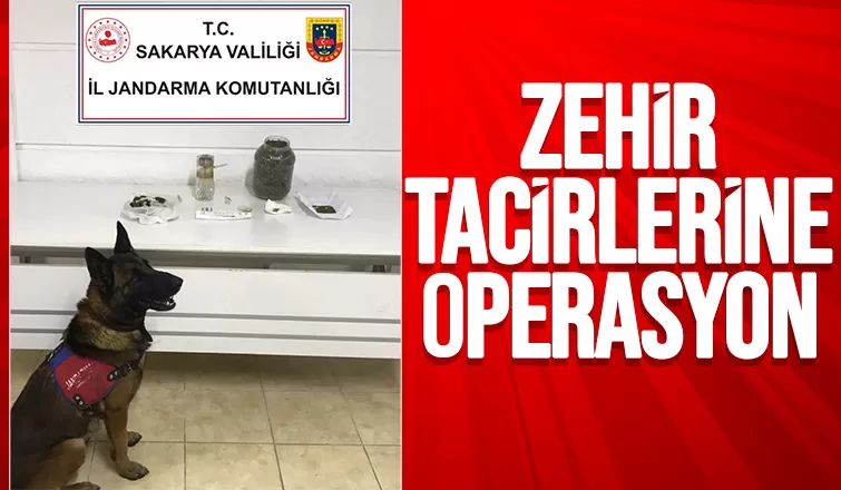 Akyazı'da uyuşturucu operasyonu