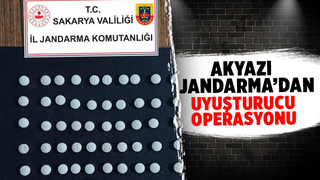 Akyazı'da uyuşturucu operasyonu