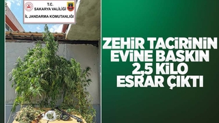 Akyazı'da uyuşturucu operasyonu