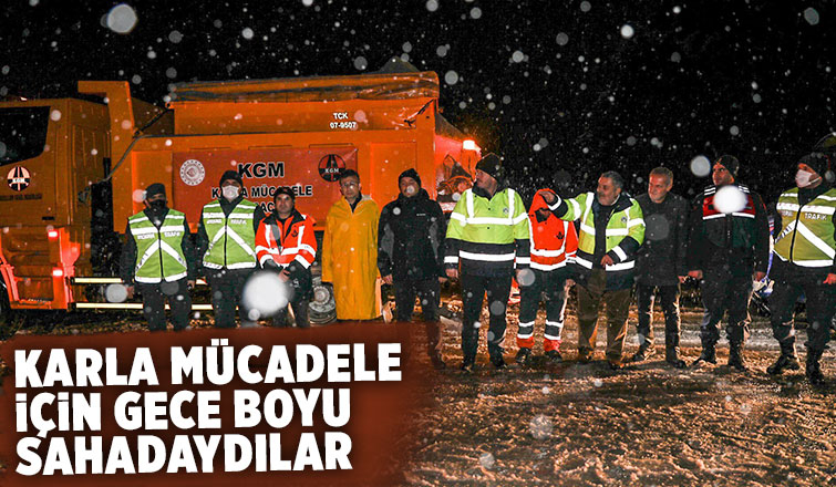 Akyazı'da Vali, Kaymakam ve Belediye Başkanı sahadaydı