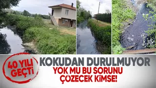 Akyazı'da vatandaşın 40 yıllık koku sorunu isyanı