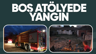 Akyazı'da yangın