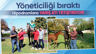 Akyazı da yetiştirdiği atlar pistlerde boy gösteriyor